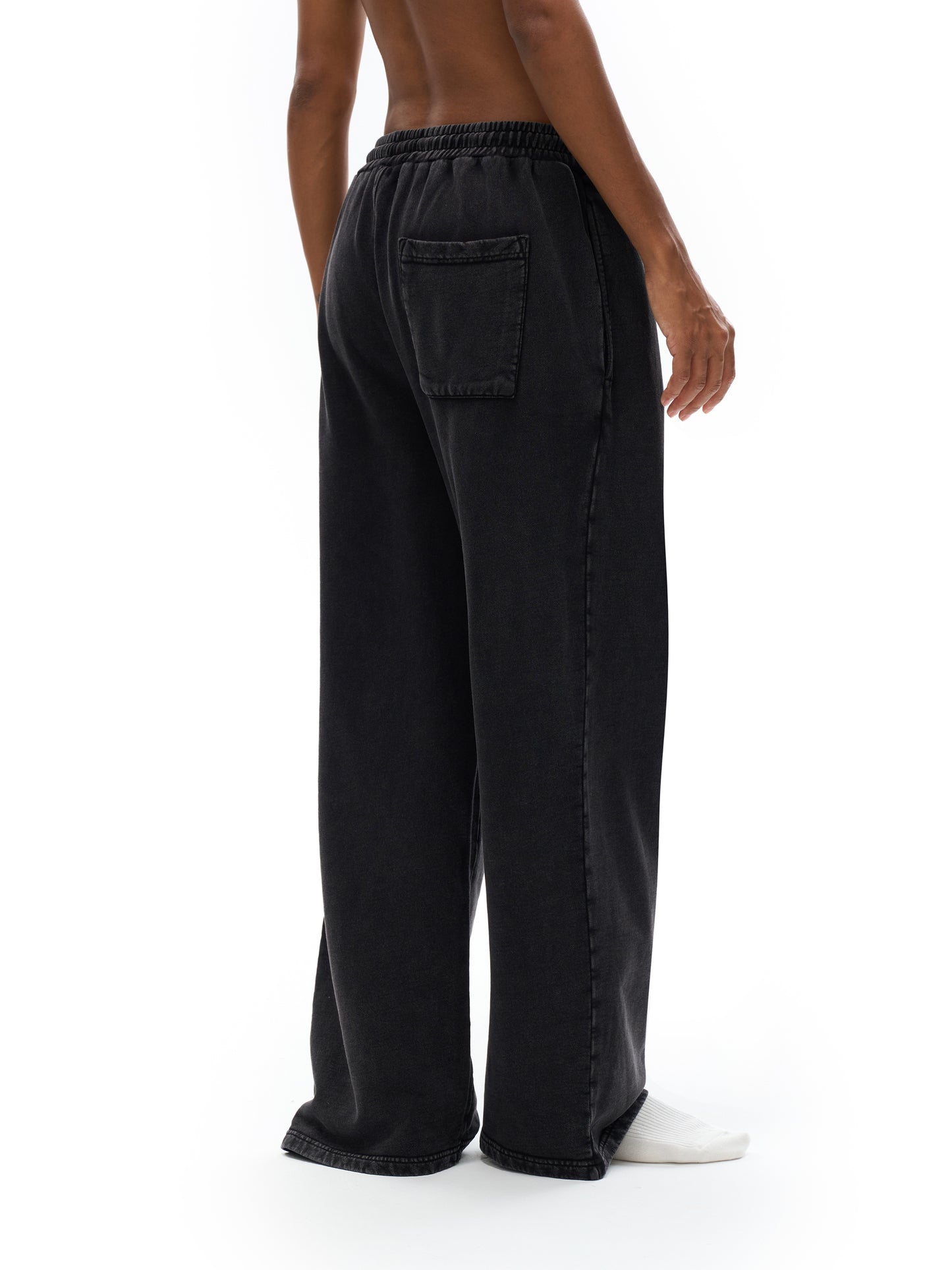 VERITYX Snow Washed Straight Leg 360 GSM Cotton Pants