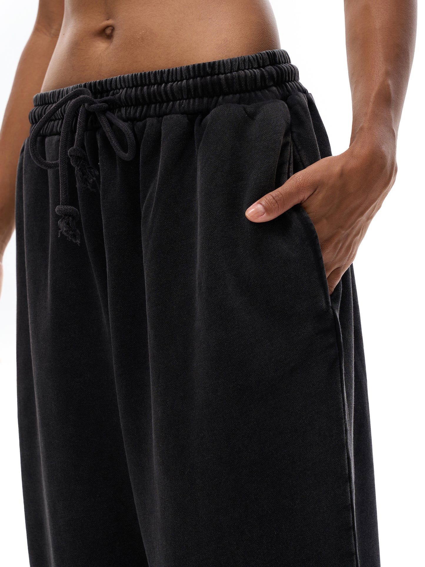 VERITYX Snow Washed Straight Leg 360 GSM Cotton Pants